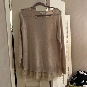 Cashmere Garnet Hill sweater